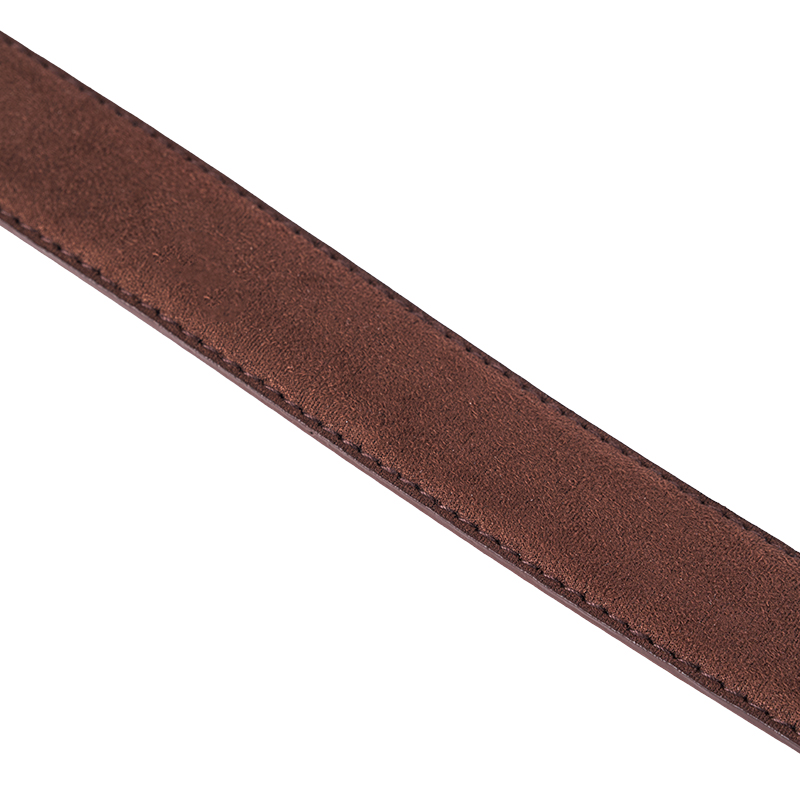 Vintage brauner Leder-Freizeitgürtel