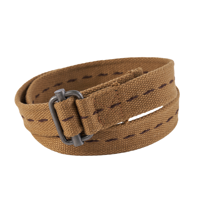 Vintage Khaki Canvas Webgürtel Vintage Khaki Canvas Webgürtel