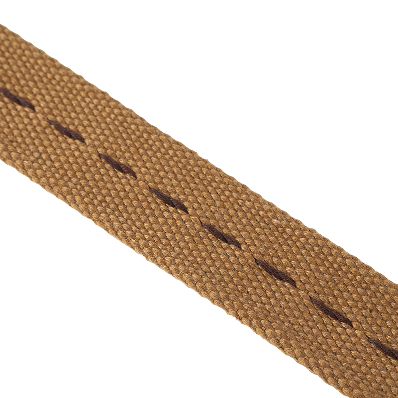 Vintage Khaki Canvas Webgürtel