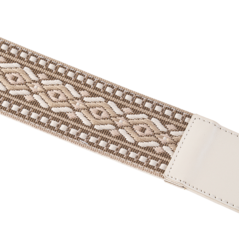 Boho Western Leder geflochtener Gürtel
