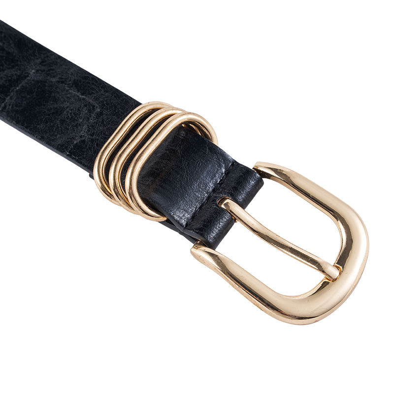 Rock-Ösengürtel im Hip-Hop-Stil mit Kette